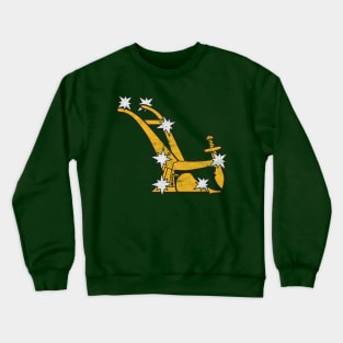 The Starry Plough - Vintage Look Design Crewneck Sweatshirt